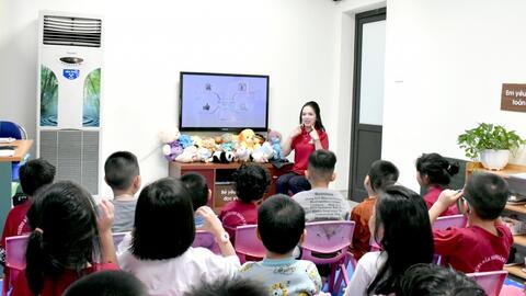 Cô giáo mầm non và những "sơ đồ tư duy" hữu ích trong giảng dạy