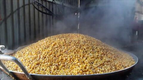 Xem nhanh quy trình sản xuất Rượu ngô vùng Tây Bắc