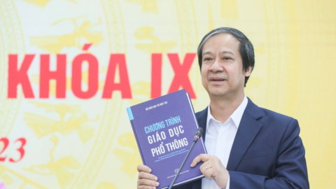 Bộ trưởng Bộ Giáo dục và Đào tạo Nguyễn Kim Sơn chia sẻ về chương trình giáo dục phổ thông mới