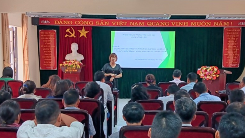 Lào Cai: Tập huấn nâng cao sản xuất nông nghiệp hữu cơ cho cán bộ Hội Nông dân cơ sở