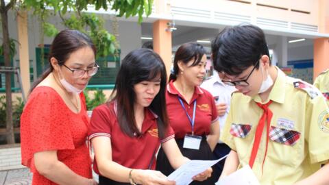 TP.HCM: Thí sinh đánh giá đề thi môn Ngữ văn lớp 10 vừa sức