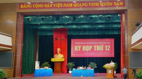 Khai mạc kỳ họp thứ 12 Hội đồng nhân dân tỉnh Đồng Nai khóa X