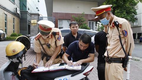 Xử lý 429 trường hợp vi phạm Luật Giao thông đường bộ trong ngày 28/8