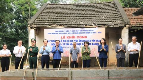 Chung tay hiện thực hóa giấc mơ an cư cho hộ nghèo