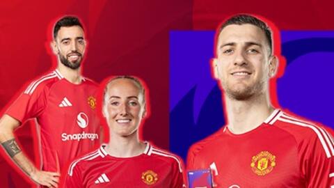 Snapdragon xuất hiện trên áo thi đấu của Manchester United