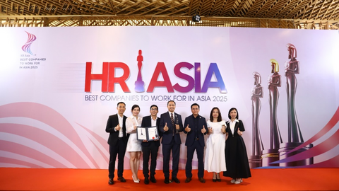 Acecook Việt Nam được vinh danh “Nơi làm việc tốt nhất châu Á" tại HR Asia Award Châu Á 2025
