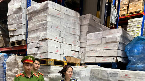 Hà Nội: Tiêu hủy 15 tấn xương lợn quá hạn của Thực phẩm Quỳnh Hương