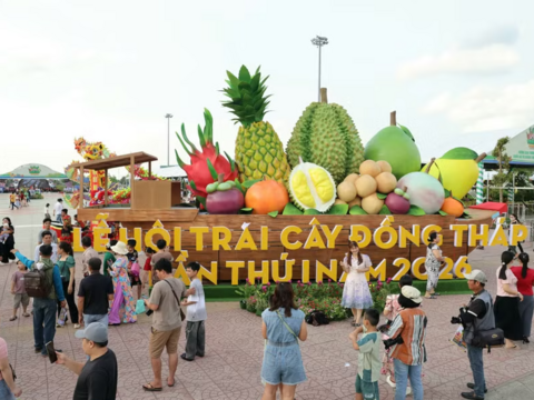 Khai mạc Lễ hội Trái cây Đồng Tháp lần thứ I