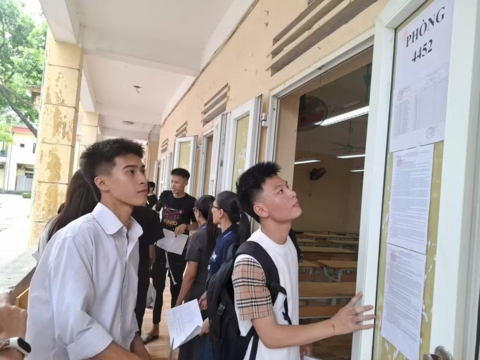 Phổ điểm phân hoá tốt, có lợi cho các trường đại học sử dụng tuyển sinh