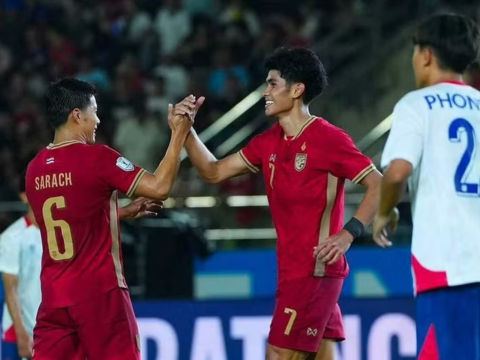 Thái Lan thắng dễ Lào, Malaysia thoát hiểm ở bảng B ASEAN Cup 2026