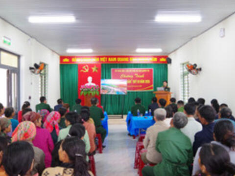 Đưa 'thời sự về bản', góp phần giúp người dân vùng biên Quảng Trị giảm nghèo