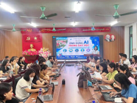 Trường miền núi ứng dụng AI vào giảng dạy