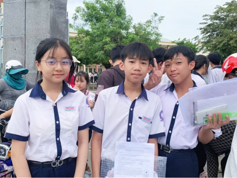 Hàng chục nghìn thí sinh An Giang hoàn thành chặng đua trong Kỳ thi tuyển sinh lớp 10