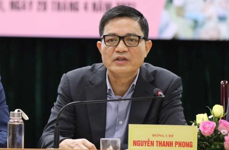 Ông Nguyễn Thanh Phong, nguyên cục trưởng Cục An toàn thực phẩm. (Ảnh: BYT)