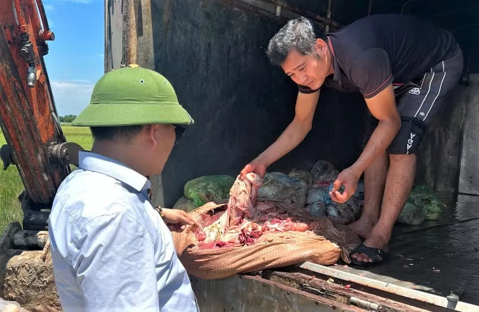 thực phẩm bẩn hà tĩnh