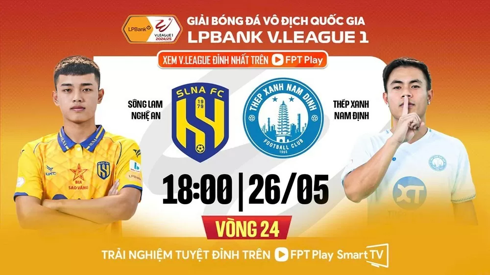 Nhận định Sông Lam Nghệ An và Thép Xanh Nam Định, V-League
