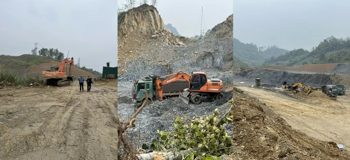 khai thác đất trái phép thanh hóa