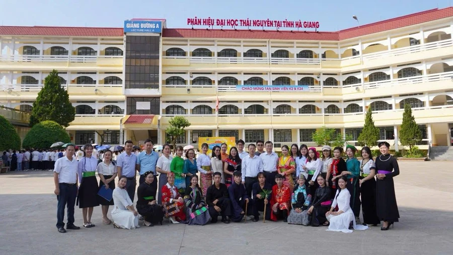 Năm 2025 Phân hiệu Đại học Thái Nguyên tại tỉnh Hà Giang dự kiến tuyển sinh 550 chỉ tiêu.
