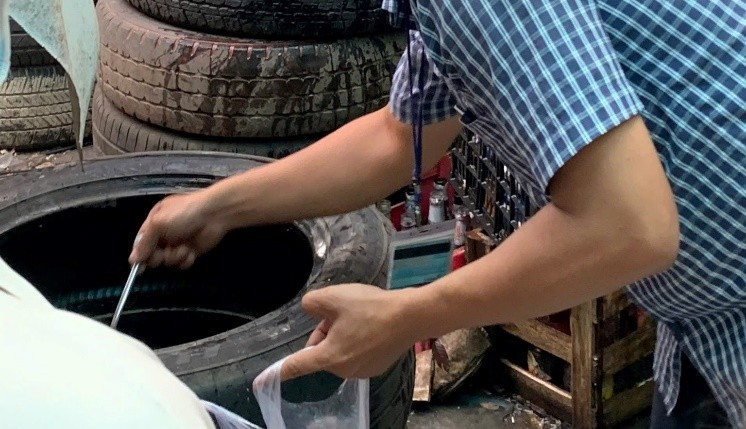 Diệt lăng quăng giúp phòng, ngừa bệnh Sốt xuất huyết.