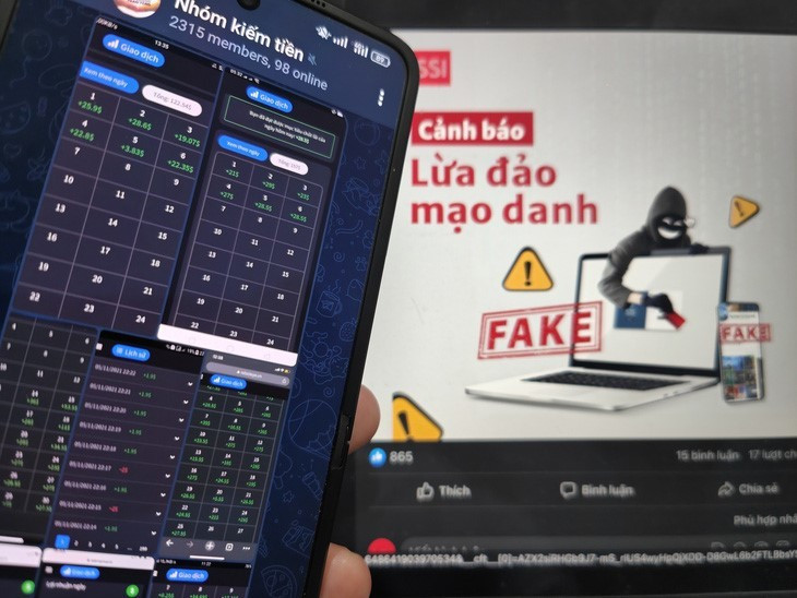 Cảnh giác lừa đảo với các ứng dụng chứng khoản giả mạo - (Ảnh minh họa).