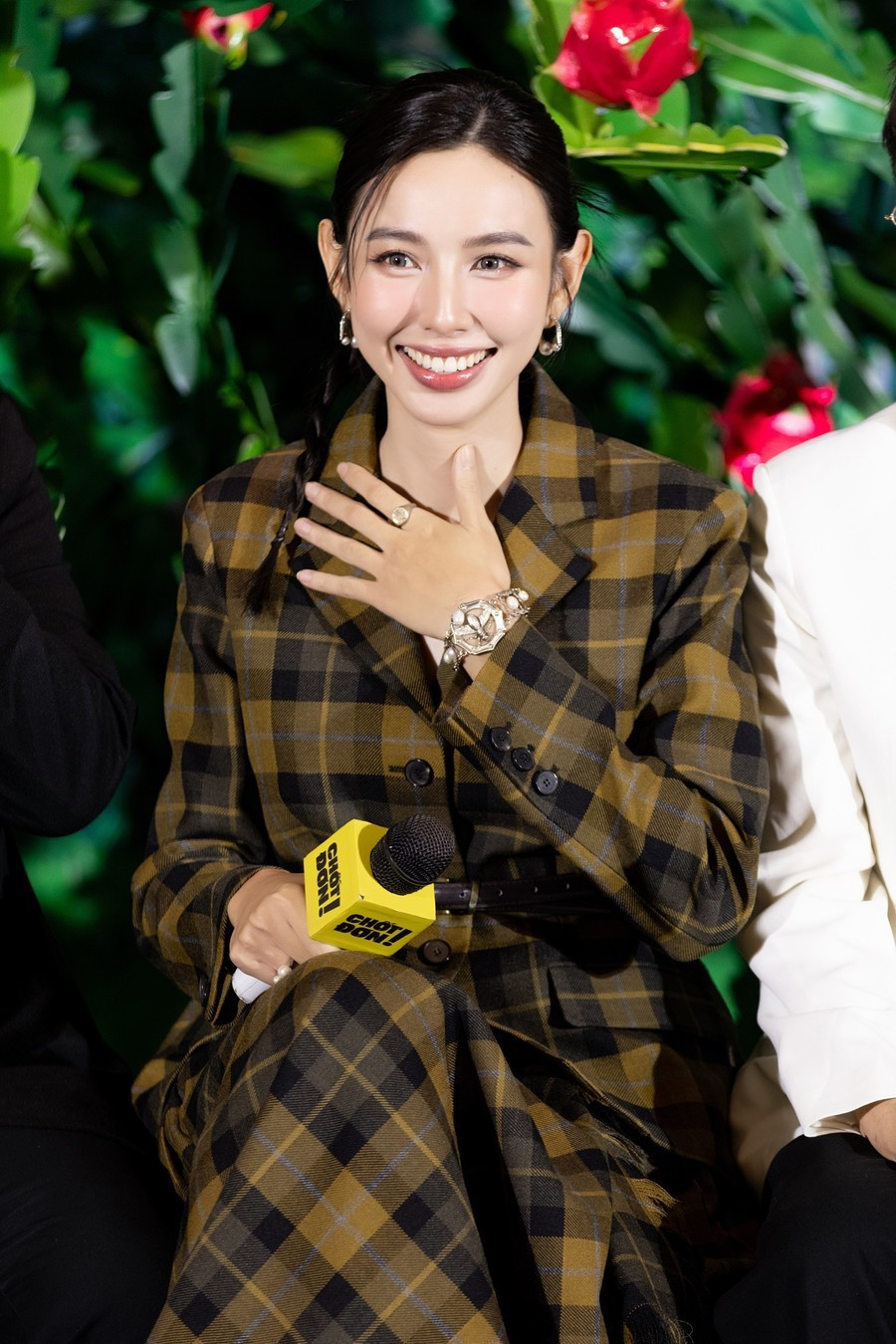 Hoa hậu Thùy Tiên từng được lựa chọn thủ vai chính trong bộ phim điện ảnh Chốt đơn. thuy-tien.jpg
