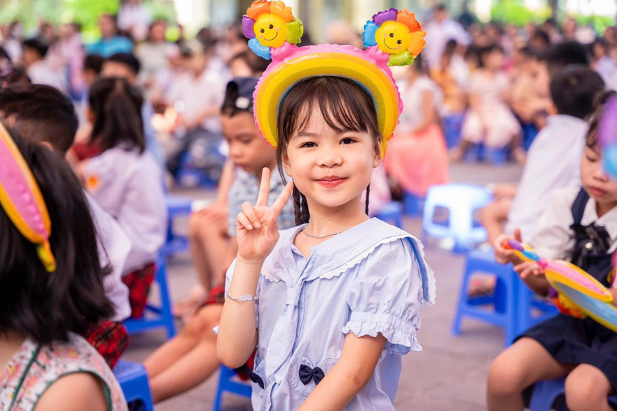 Học sinh Trường Tiểu học Nam Trung Yên (Yên Hòa, Hà Nội) tham gia CLB Hè năm 2025. yen-3.jpg