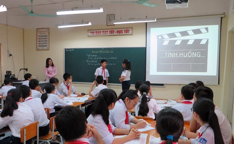 Cấp học Tiểu học ở tỉnh Cà Mau có 304/313 trường tổ chức dạy học 2 buổi/ngày.