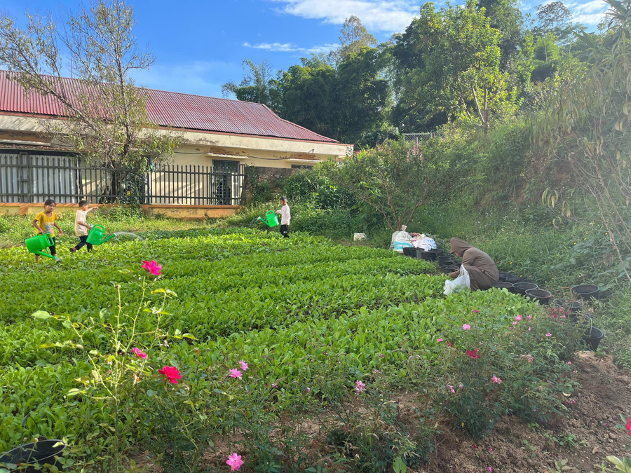 Các trường vùng cao rèn kỹ năng sống cho học sinh.