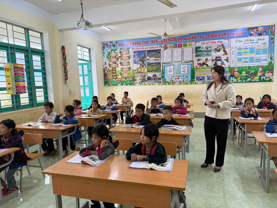 Một tiết dạy-học của cô trò nhà trường.