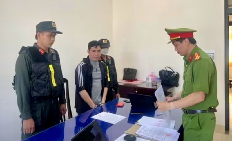 Lưu Văn Nam bị khởi tố về hành vi "Vi phạm quy định về an toàn thực phẩm" - Ảnh: CACC