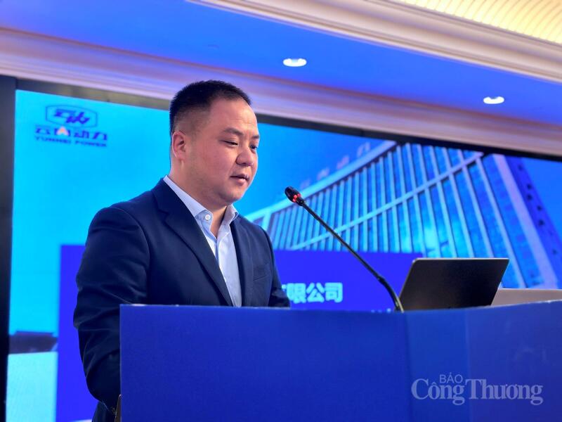 Ông Đồng Long Khải, đại diện Công ty Công nghệ Hợp Nhuận Vân Nam. Ảnh: Đỗ Nga