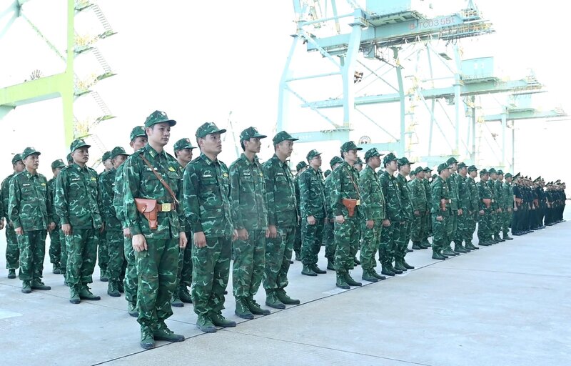 Bộ đội Biên phòng và các lực lượng chức năng trên địa bàn Hà Tĩnh quyết tâm kiểm soát chặt chẽ hoạt động khai thác thủy sản. Ảnh: BĐBP Hà Tĩnh