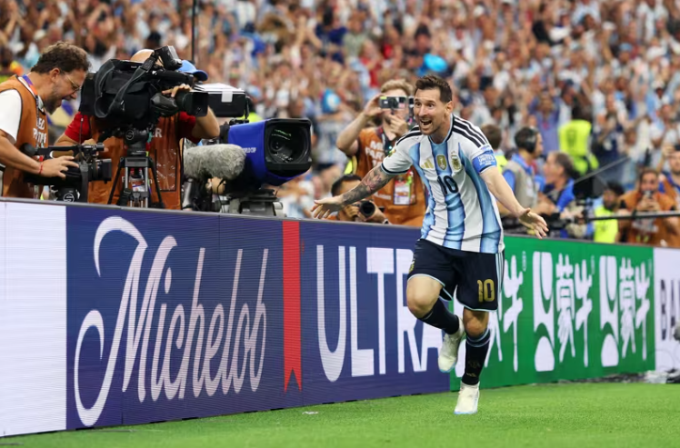 Messi phá vỡ kỷ lục ghi bàn tại World Cup. Ảnh: FIFA.