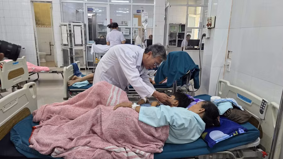 Sau thời gian điều trị, sức khoẻ các bệnh nhân ổn định và được xuất viện.