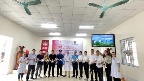 Tòa án nhân dân tỉnh Nghệ An tham gia hiến máu tình nguyện