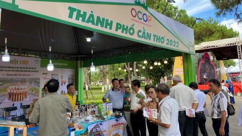 TP Cần Thơ giới thiệu 40 sản phẩm OCOP tại Tây Nguyên 