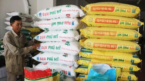 Giá Urê giảm nhẹ 