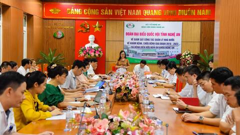 Đề xuất có cơ chế đặc thù để Bệnh viện Hữu nghị Đa khoa Nghệ An sớm trở thành bệnh viện hạng đặc biệt
