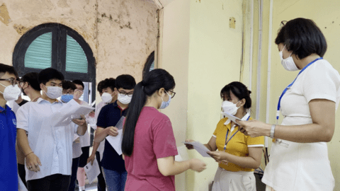 Từ hôm nay (4/5), học sinh đăng ký dự thi tốt nghiệp Trung học phổ thông