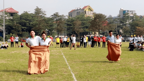 Hơn 400 vận động viên tham gia Hội khỏe CNVCLĐ huyện Chương Mỹ năm 2023
