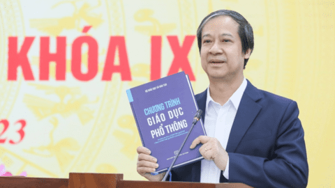 Bộ trưởng Bộ Giáo dục và Đào tạo Nguyễn Kim Sơn chia sẻ về chương trình giáo dục phổ thông mới