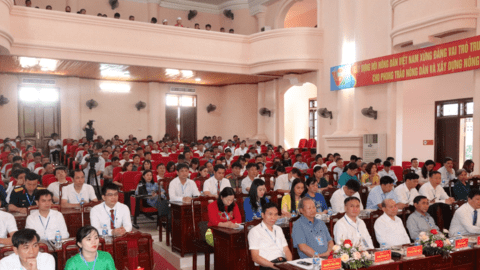 Đại hội điểm Hội Nông dân huyện Lạc Thuỷ: 17.284 hộ đạt SXKD giỏi các cấp