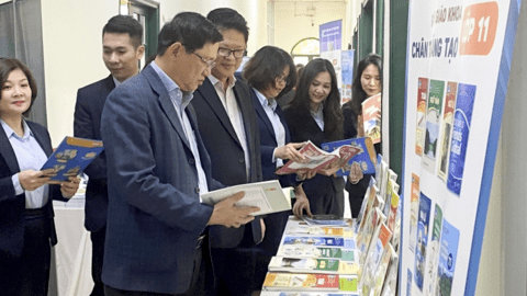 Hà Nội phê duyệt danh mục sách giáo khoa lớp 8 và lớp 11