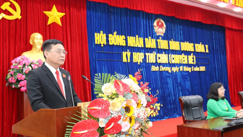 Đồng chí Nguyễn Văn Lộc được bầu làm Chủ tịch HĐND tỉnh Bình Dương