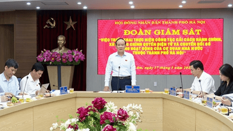 Huyện Gia Lâm thực hiện tốt công tác cải cách hành chính