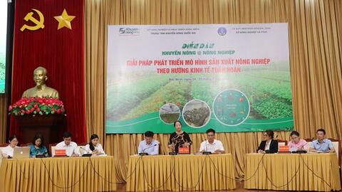 Bắc Ninh phát triển sản xuất nông nghiệp theo hướng kinh tế tuần hoàn