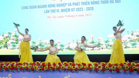 Ngày hội lớn của đoàn viên Công đoàn ngành NN&PTNT Hà Nội