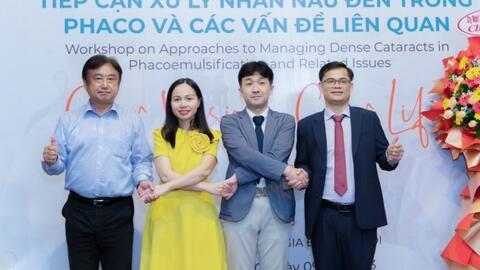 Tiếp cận phương pháp tiên tiến trong phẫu thuật và chăm sóc sức khỏe mắt