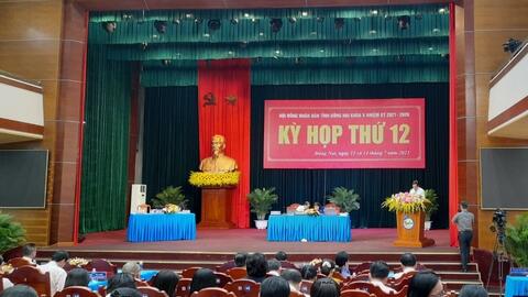 Khai mạc kỳ họp thứ 12 Hội đồng nhân dân tỉnh Đồng Nai khóa X