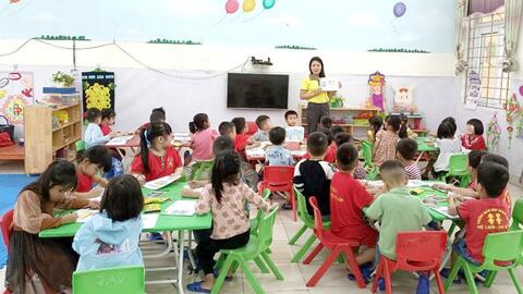 Mong có chính sách đặc thù cho giáo viên mầm non
